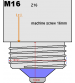 6V 15W Z16 67241 / LWT-P1